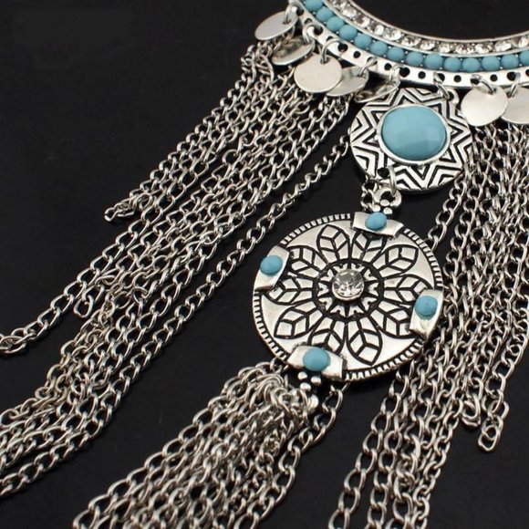 Bohemia Style Womens Vintage Collar Necklace - Picture 3 of 5